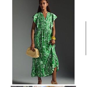 Anthropologie Maeve The Cassandra Maxi Dress